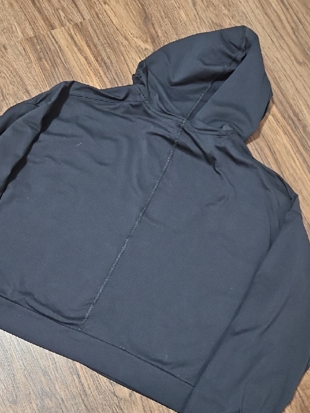 All in Motion Black Performance Pullover Hoodie Women’s Large - Picture 3 of 10